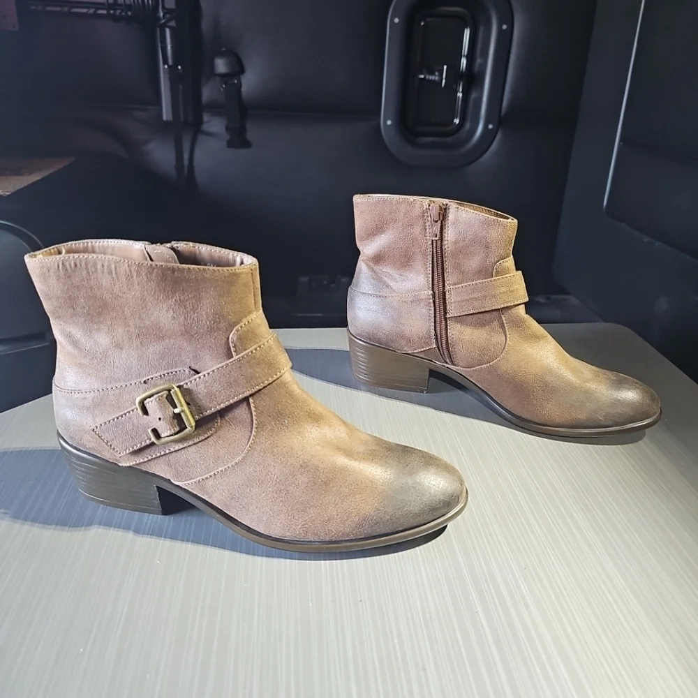 A2 by AEROSOLES My Way Biker Boots Women’s Size 8.5 M NEW Without‎ Tags/Box